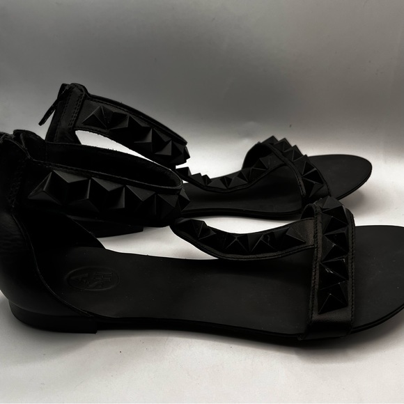 ASH BLACK LEATHER SANDALS - Picture 6 of 13